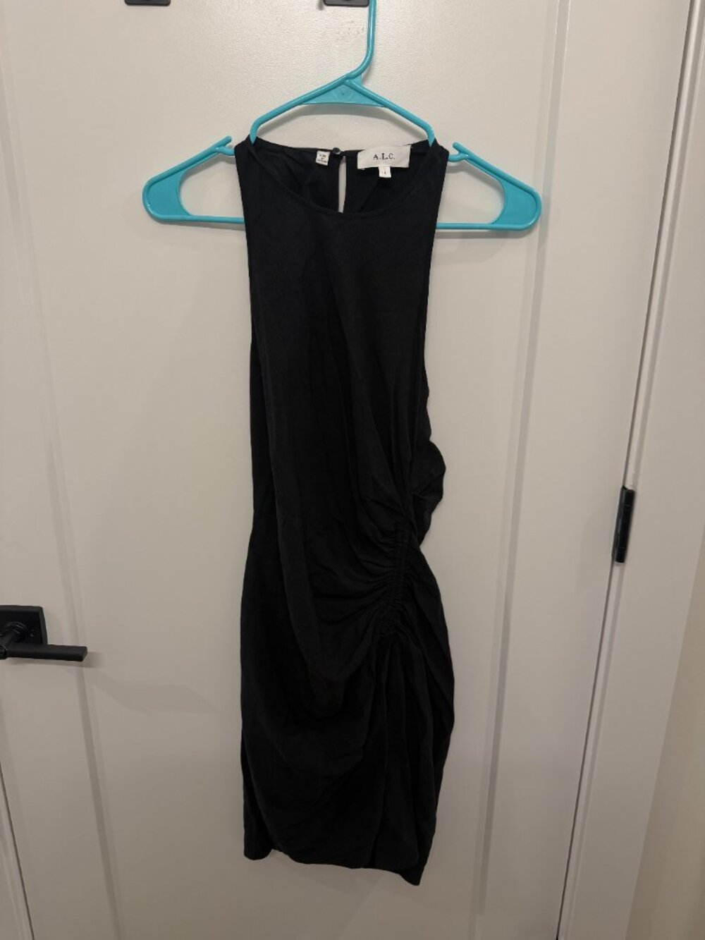 A.L.C. Rue Sleeveless Ruched Mini Dress - Picture 4 of 6